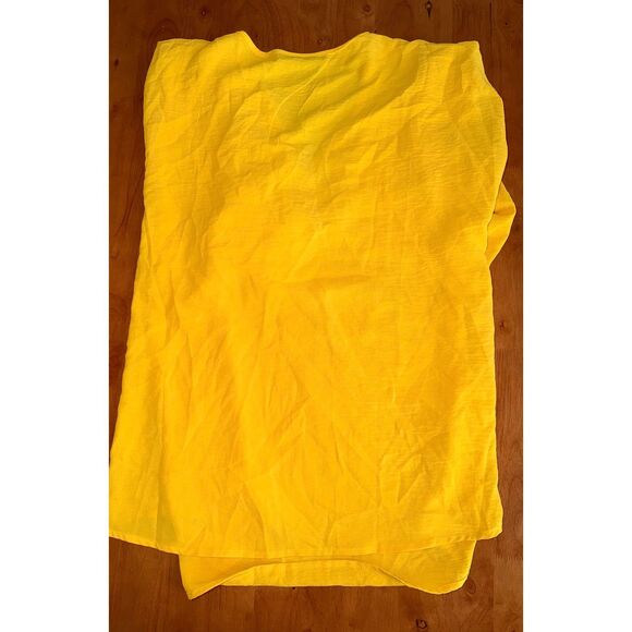 ASHLEY STEWART - Women's Yellow Shirt & Shorts Set Size Top 10/12 Shorts 14/16 - Picture 12 of 12